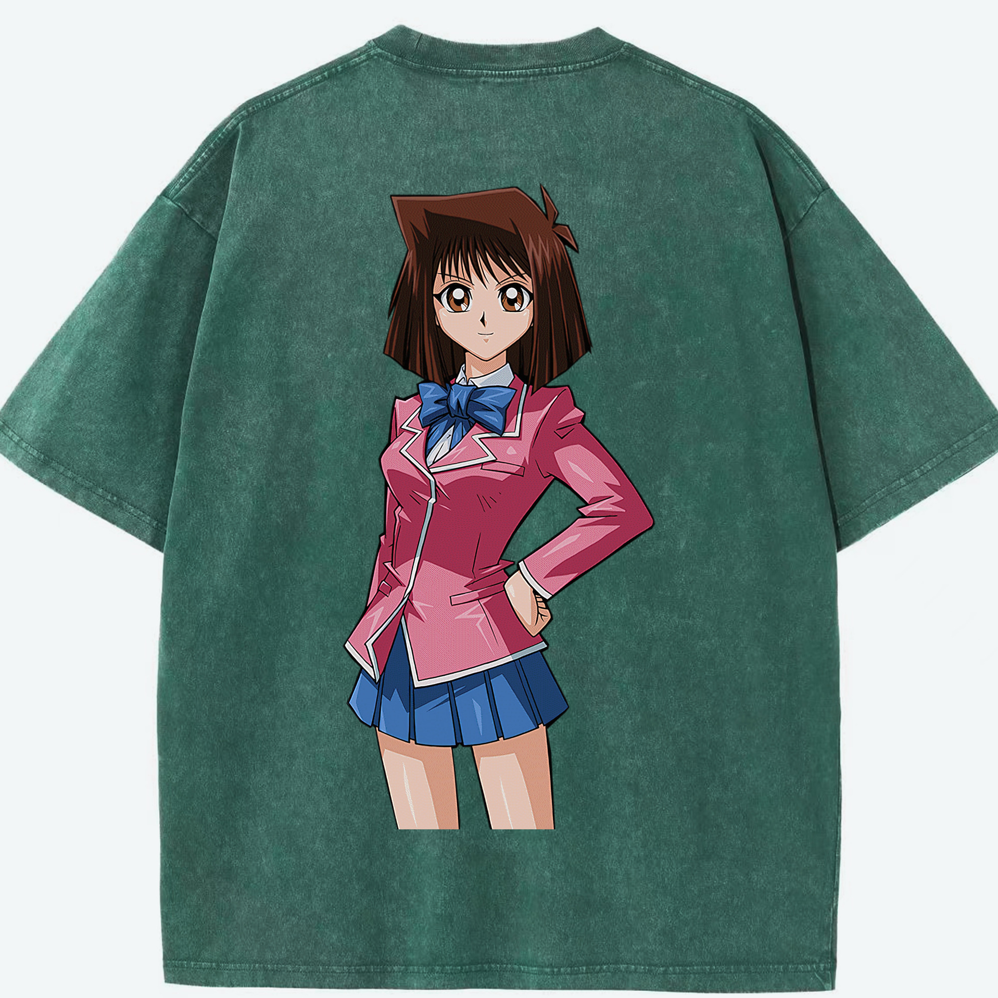（画像用） 遊☆戯☆王 Yu-Gi-Oh! 綿100% ヴィンテージ風 半袖Tシャツ（背面プリント）
